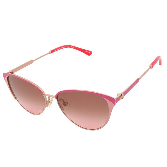 Brown Pink Gradient Cat Eye Ladies Sunglasses