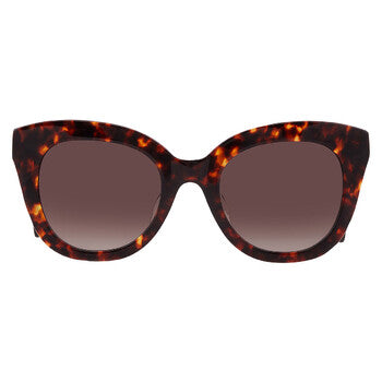 Brown Shaded Cat Eye Ladies Sunglasses