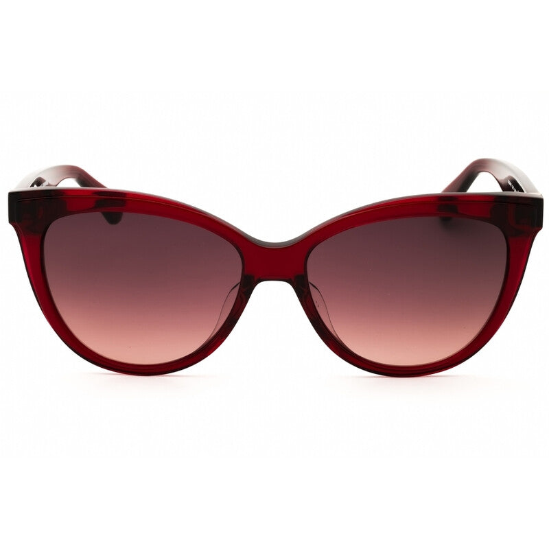 Burgundy Shaded Cat Eye Ladies Sunglasses