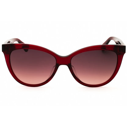 Burgundy Shaded Cat Eye Ladies Sunglasses