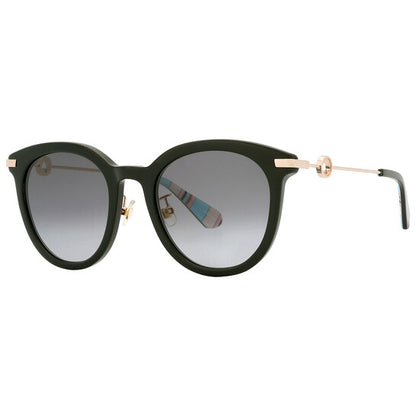 Dark Grey Gradient Oval Ladies Sunglasses