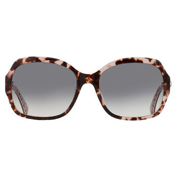 Grey Green Square Ladies Sunglasses
