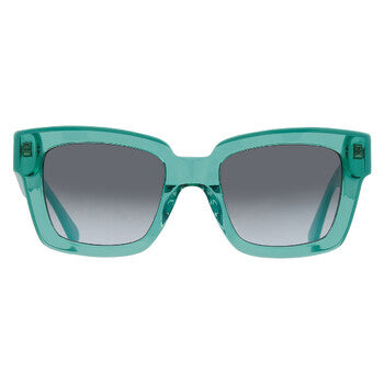Grey Green Square Ladies Sunglasses