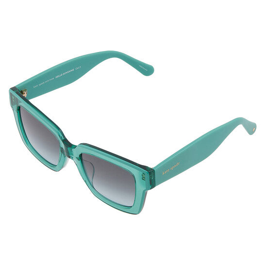 Grey Green Square Ladies Sunglasses