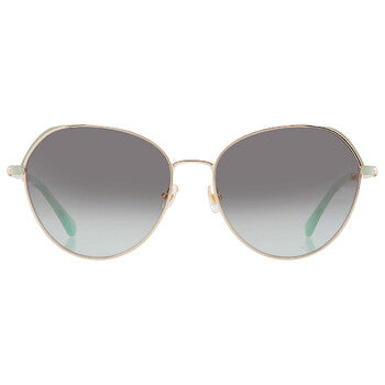 Grey Shaded Green Pilot Ladies Sunglasses