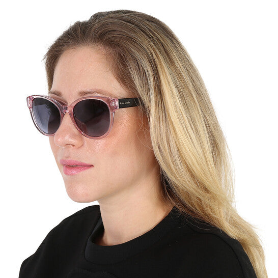 Grey Shaded Oval Ladies Sunglasses