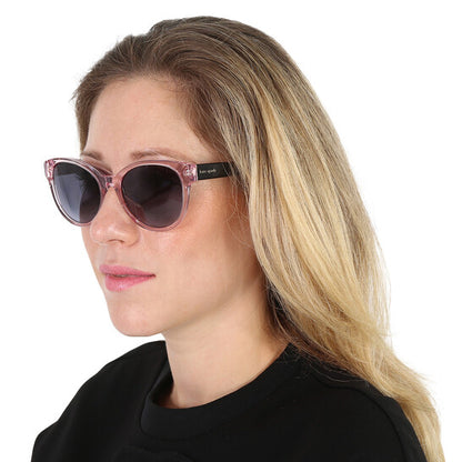 Grey Shaded Oval Ladies Sunglasses