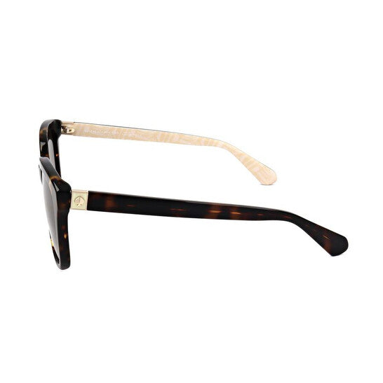 Ladies Brown Rectangular Sunglasses