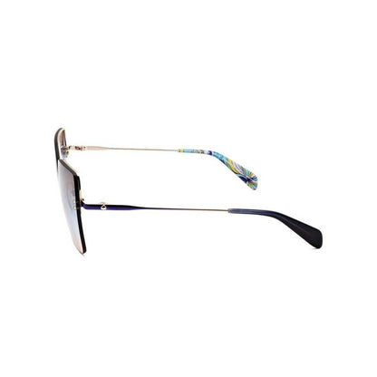 Ladies Gold Tone Butterfly Sunglasses