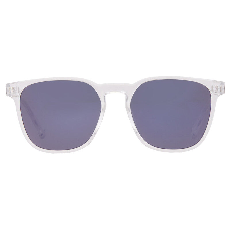 Blue Mirror Square Men's Sunglasses