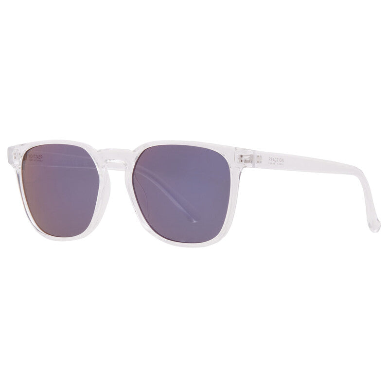 Blue Mirror Square Men's Sunglasses