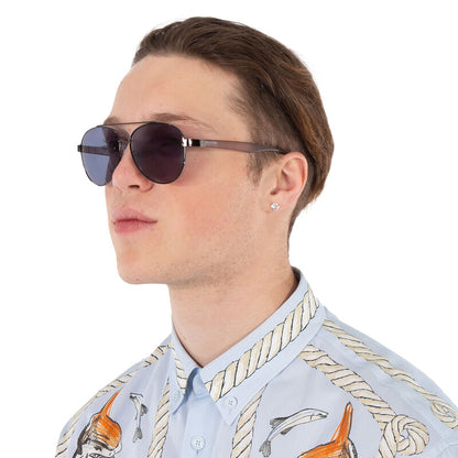 Blue Pilot Men's Sunglasses
