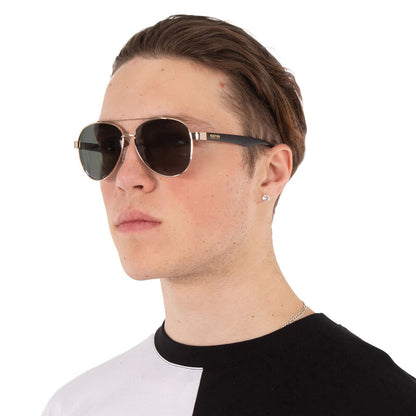 Green Pilot Men's Sunglasses