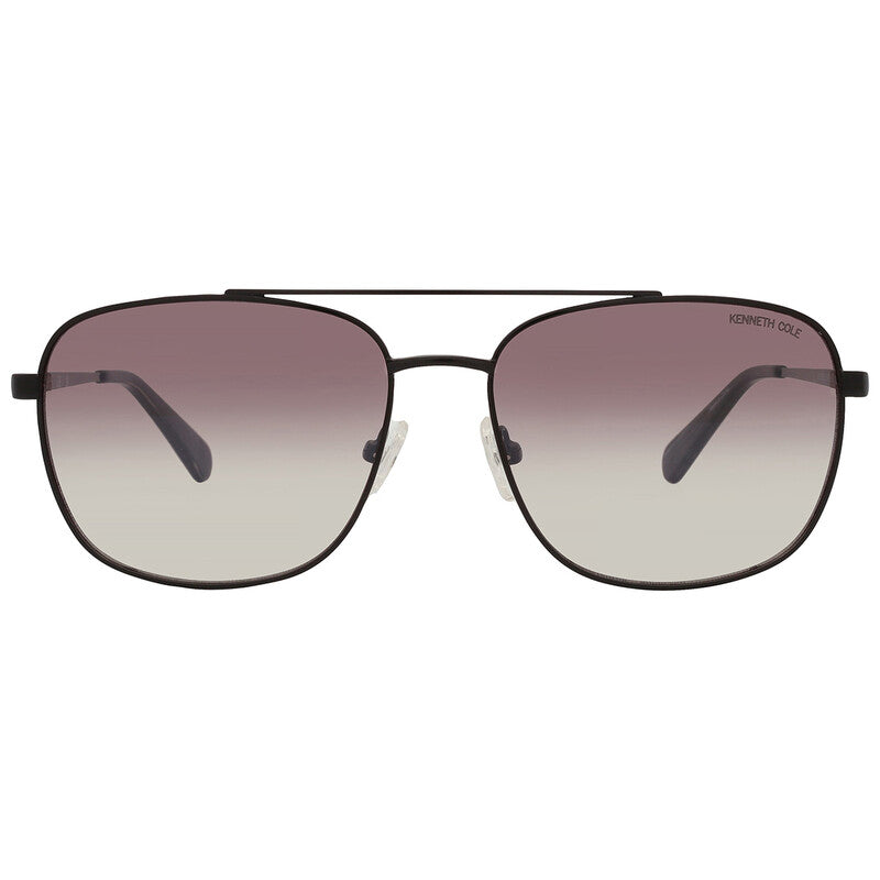 New York Smoke Gradient Square Men's Sunglasses