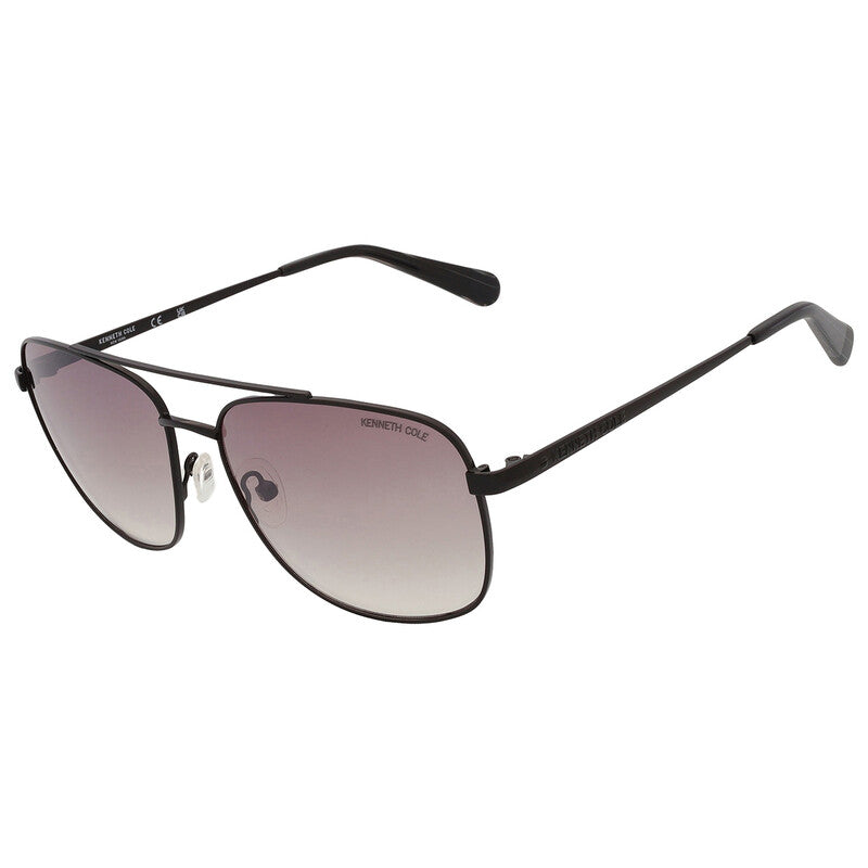 New York Smoke Gradient Square Men's Sunglasses