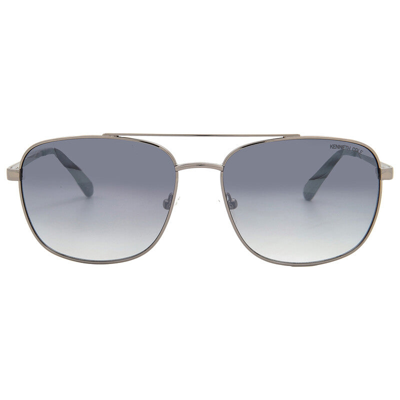 New York Smoke Gradient Square Men's Sunglasses
