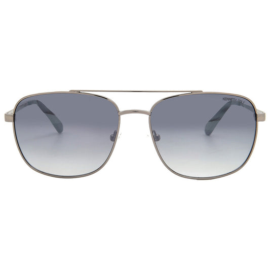 New York Smoke Gradient Square Men's Sunglasses