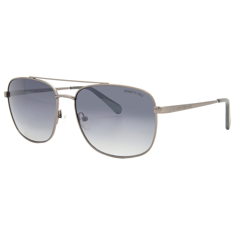 New York Smoke Gradient Square Men's Sunglasses