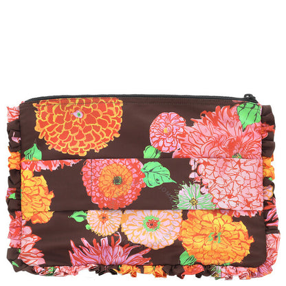 La Double J, Floral Print Clutch