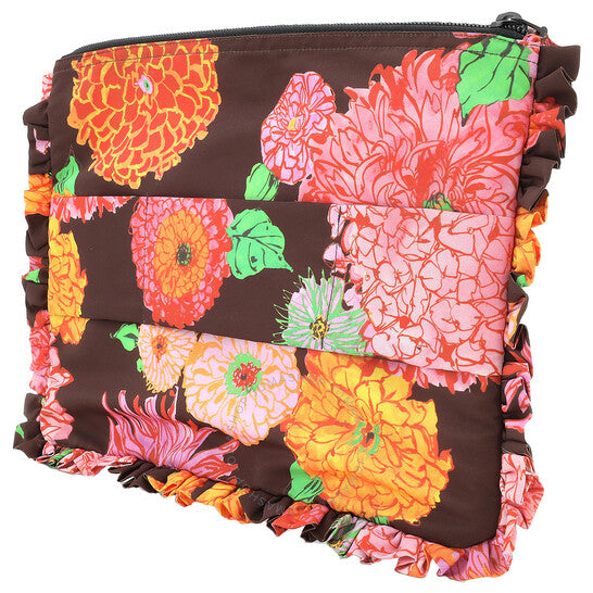 La Double J, Floral Print Clutch