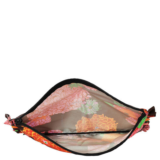 La Double J, Floral Print Clutch