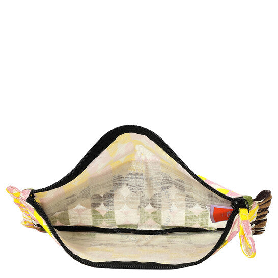 La Double J, Mezzaluna Printed Clutch