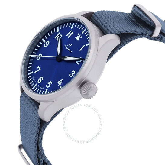 Laco, Augsburg Blaue Stunde Automatic Blue Dial Men's Watch