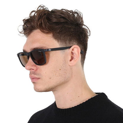 Brown Square Men's Sunglasses