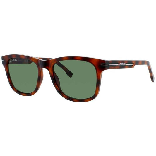 Men's Green Rectangular Sunglasses