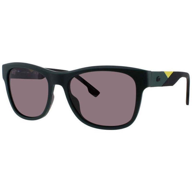 Men's Grey Rectangular Sunglasses