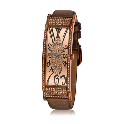 Le Vian, Deco Estate Quartz Diamond Gold Dial Ladies Watch