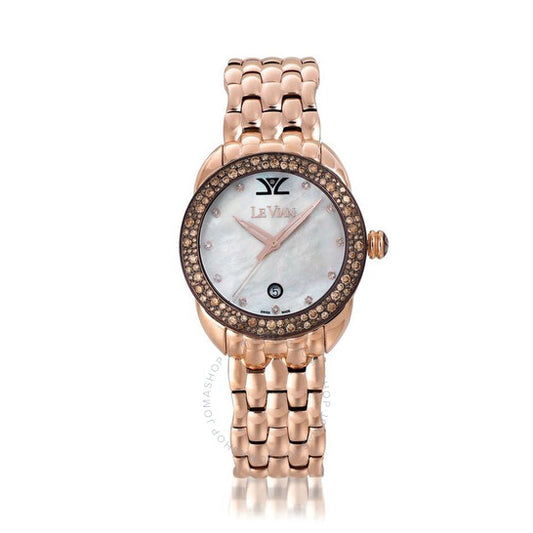ساعة Le Vian Time Quartz Diamond للسيدات