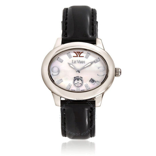 Le Vian, Time Quartz White Dial Men's Watch