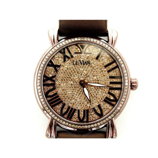 Le Vian, Medallion Quartz Diamond Men's Watch