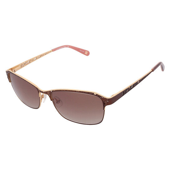 Brown Gradient Cat Eye Ladies Sunglasses