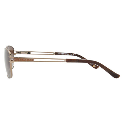 Brown Gradient Rectangular Ladies Sunglasses