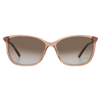 Brown Gradient Square Ladies Sunglasses