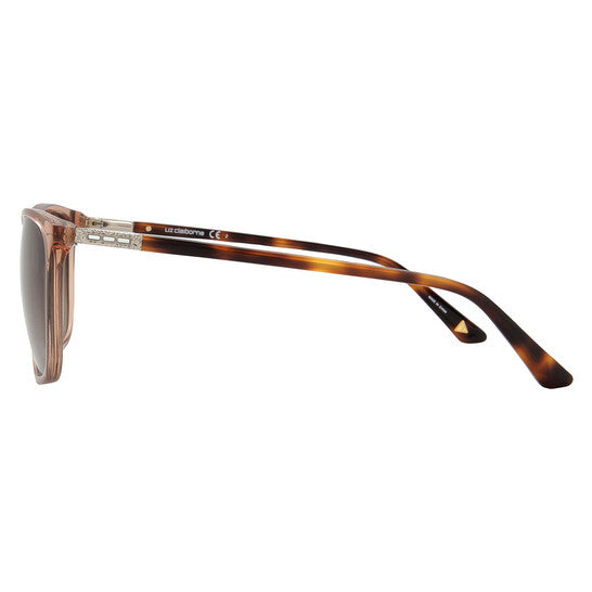 Brown Gradient Square Ladies Sunglasses