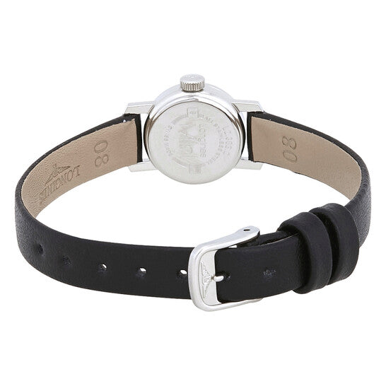 Longines, Mini Mother of Pearl Dial Ladies Leather Watch