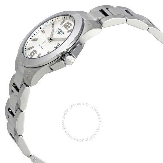 Longines, Conquest Silver Dial Ladies 34 mm Watch L33774766