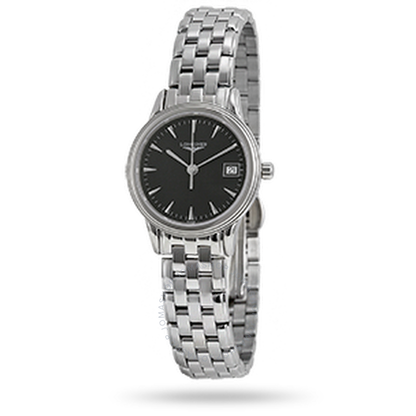 Longines, Flagship Black Dial Ladies Watch L42164526