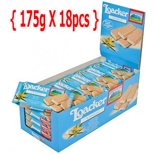 Loacker Vanilla 175 gm X 18 pcs