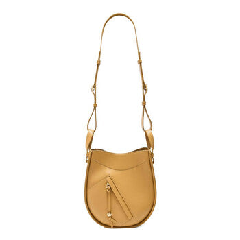 Ladies Hammock Slice Bag In Shiny Calfskin