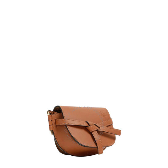 حقيبة Loewe Gate Dual Mini من جلد العجل الناعم