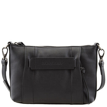 3D S Crossbody Bag in Black