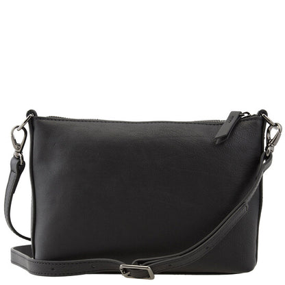 3D S Crossbody Bag in Black