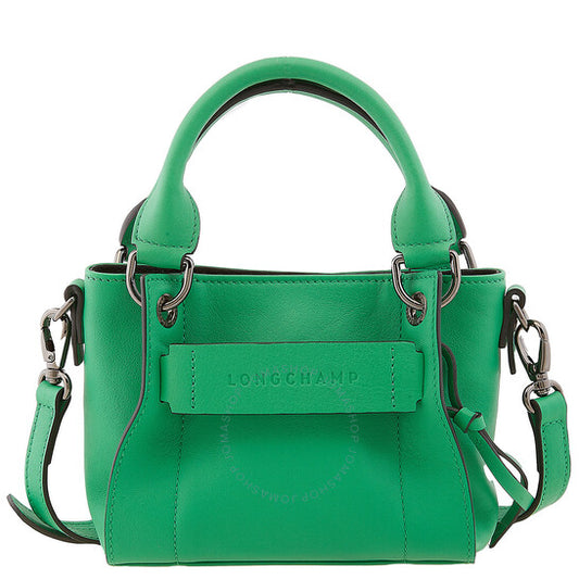 Longchamp, 3D XS Handbag Green - Leather