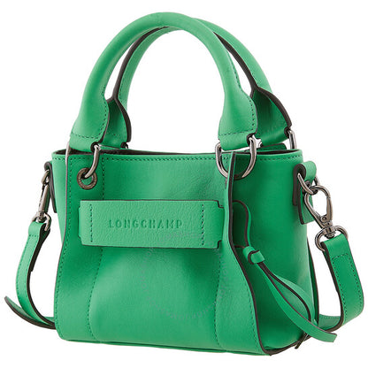 Longchamp, 3D XS Handbag Green - Leather