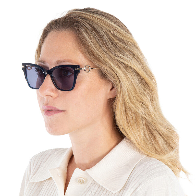 Blue Butterfly Ladies Sunglasses