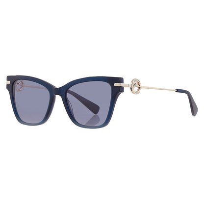 Blue Butterfly Ladies Sunglasses